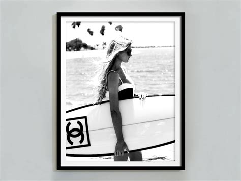 surfer girl poster